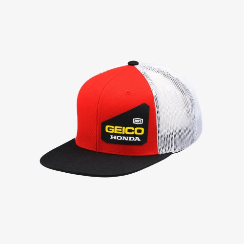 Hat Trucker Bond Geico Honda Red